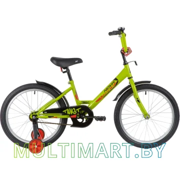 Детский велосипед Novatrack Twist 201TWIST.GN20 (салатовый/черный, 2020)